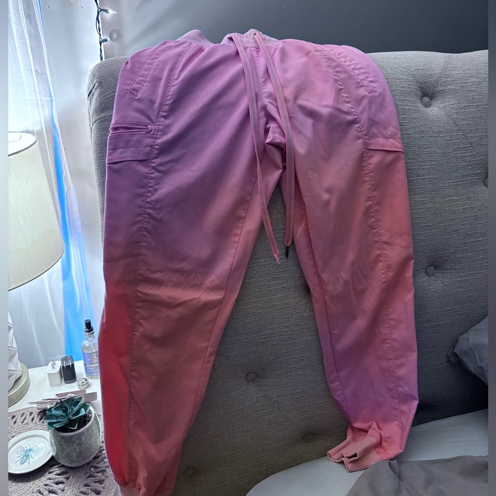 Healing Hands-Peach colored scrub pants. Size XS-gently used